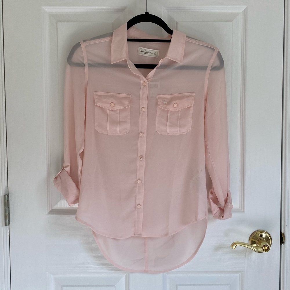 Sheer Pink Blouse